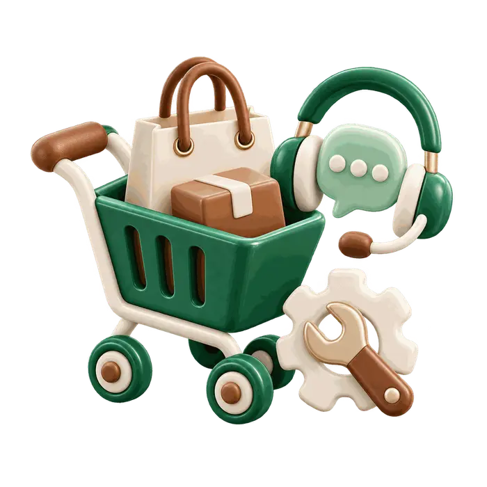 Ecommerce Web Design illustration