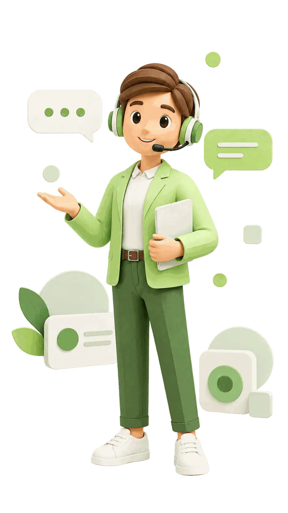 Website specialist working on a project